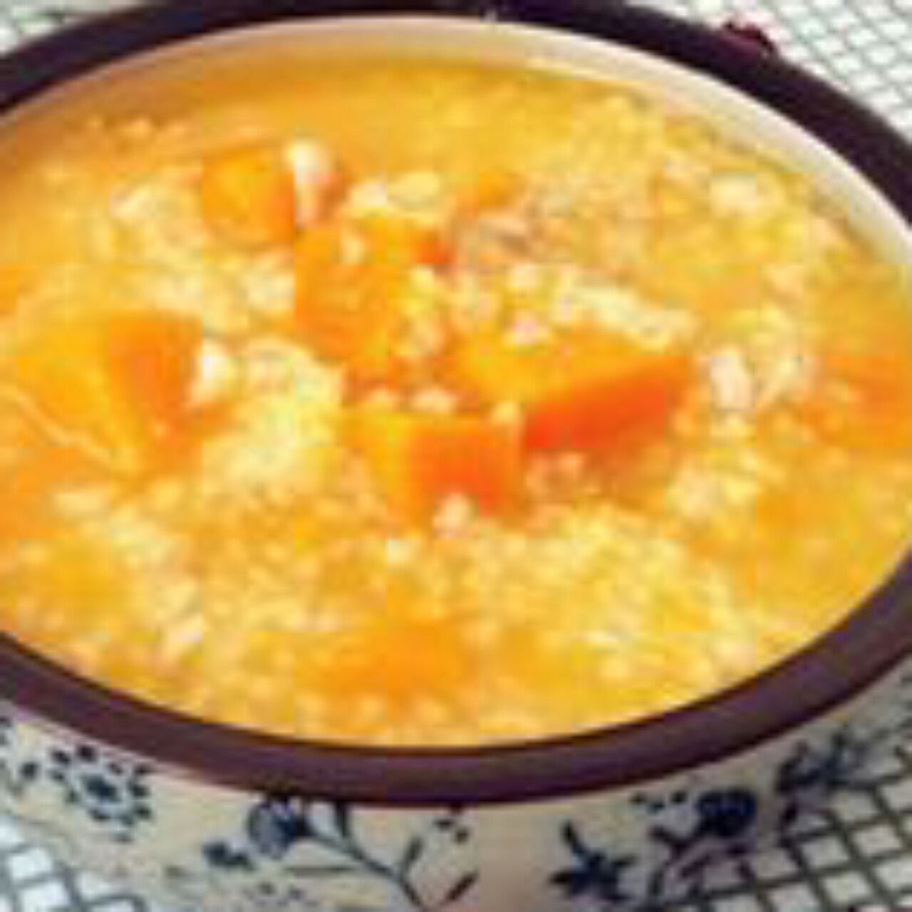 南瓜小米粥