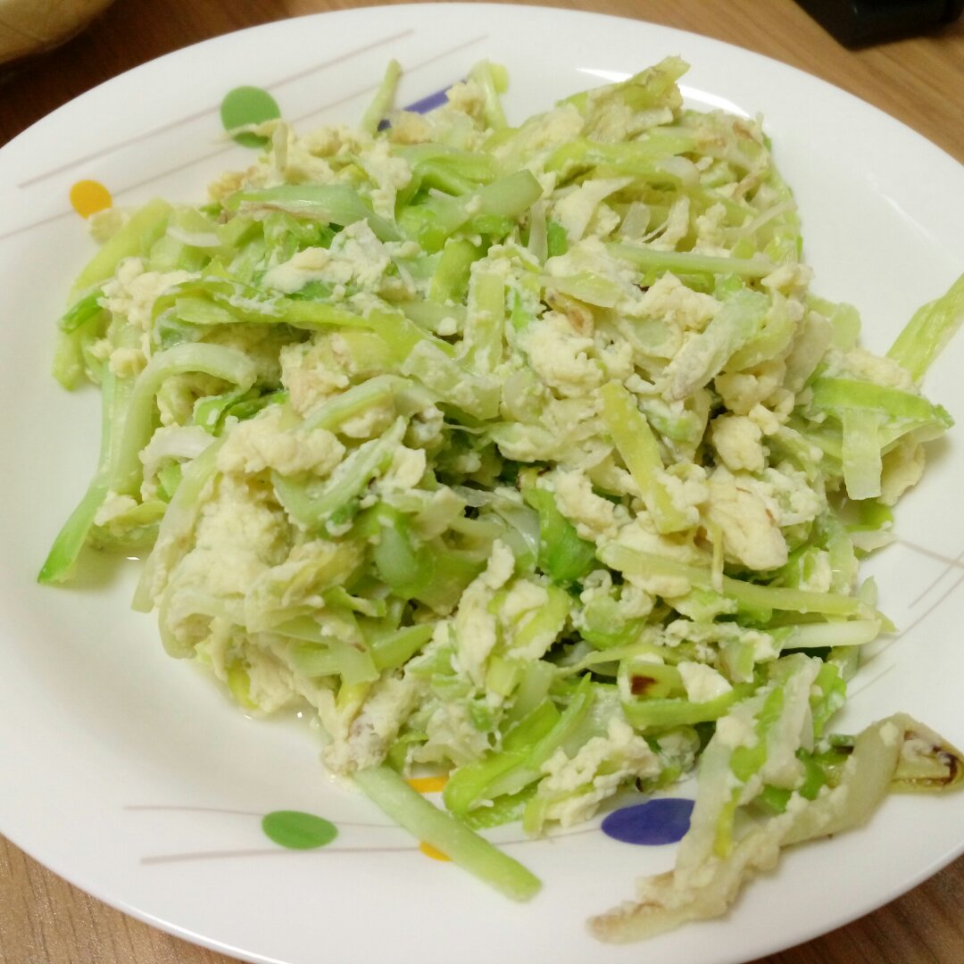 韭黄炒蛋