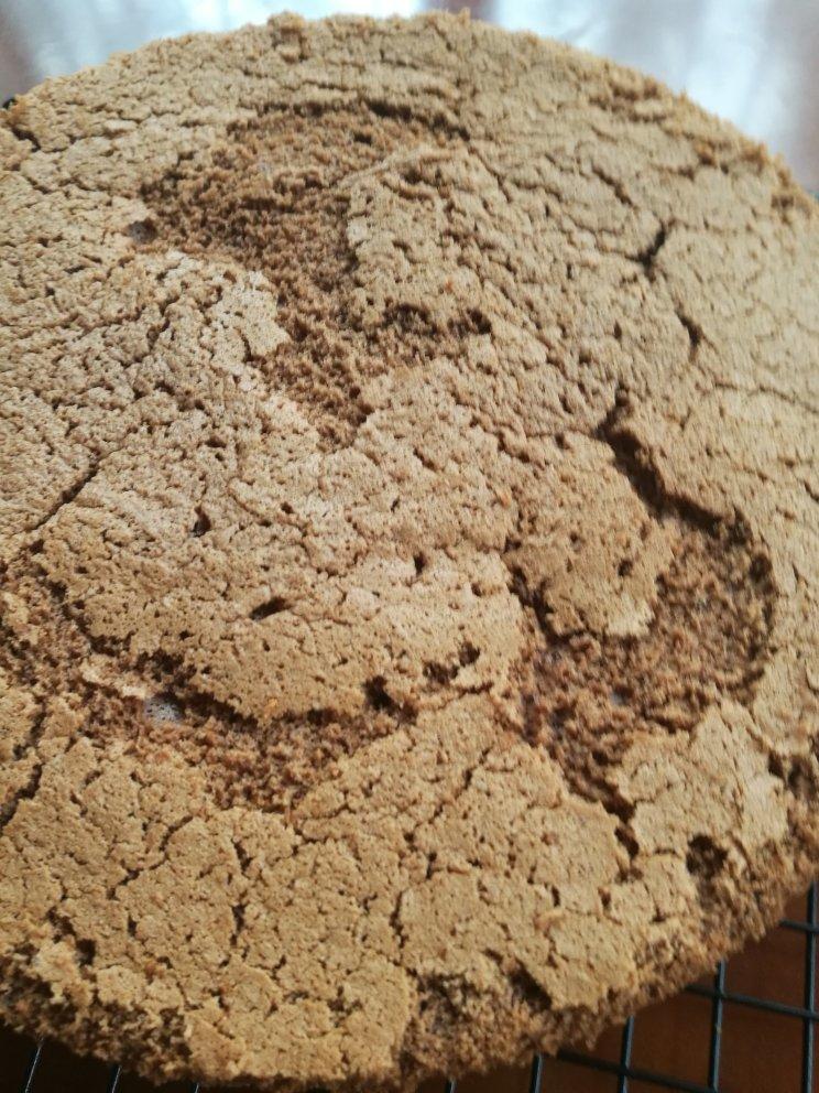 8寸可可戚风蛋糕