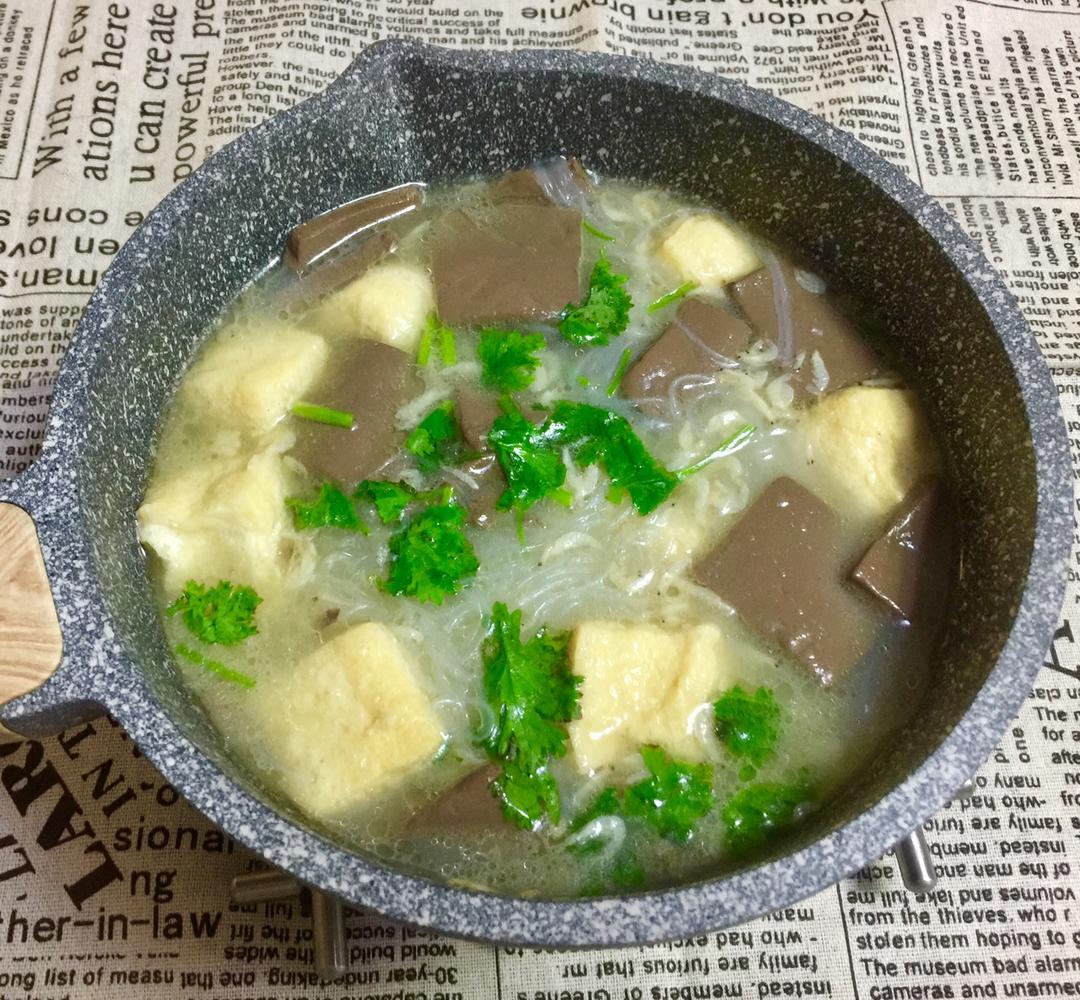 鸭血粉丝汤（简易版）