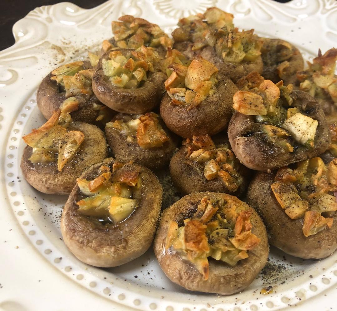 一口一个香嫩多汁小圆菇