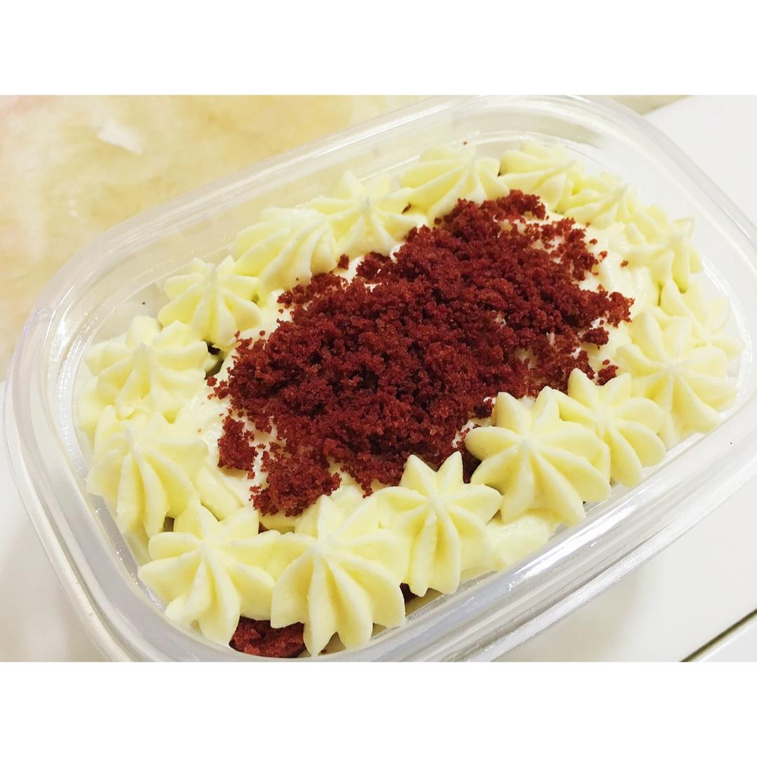 传统红丝绒杯子蛋糕（极软无泡打粉）Red velvet cupcake