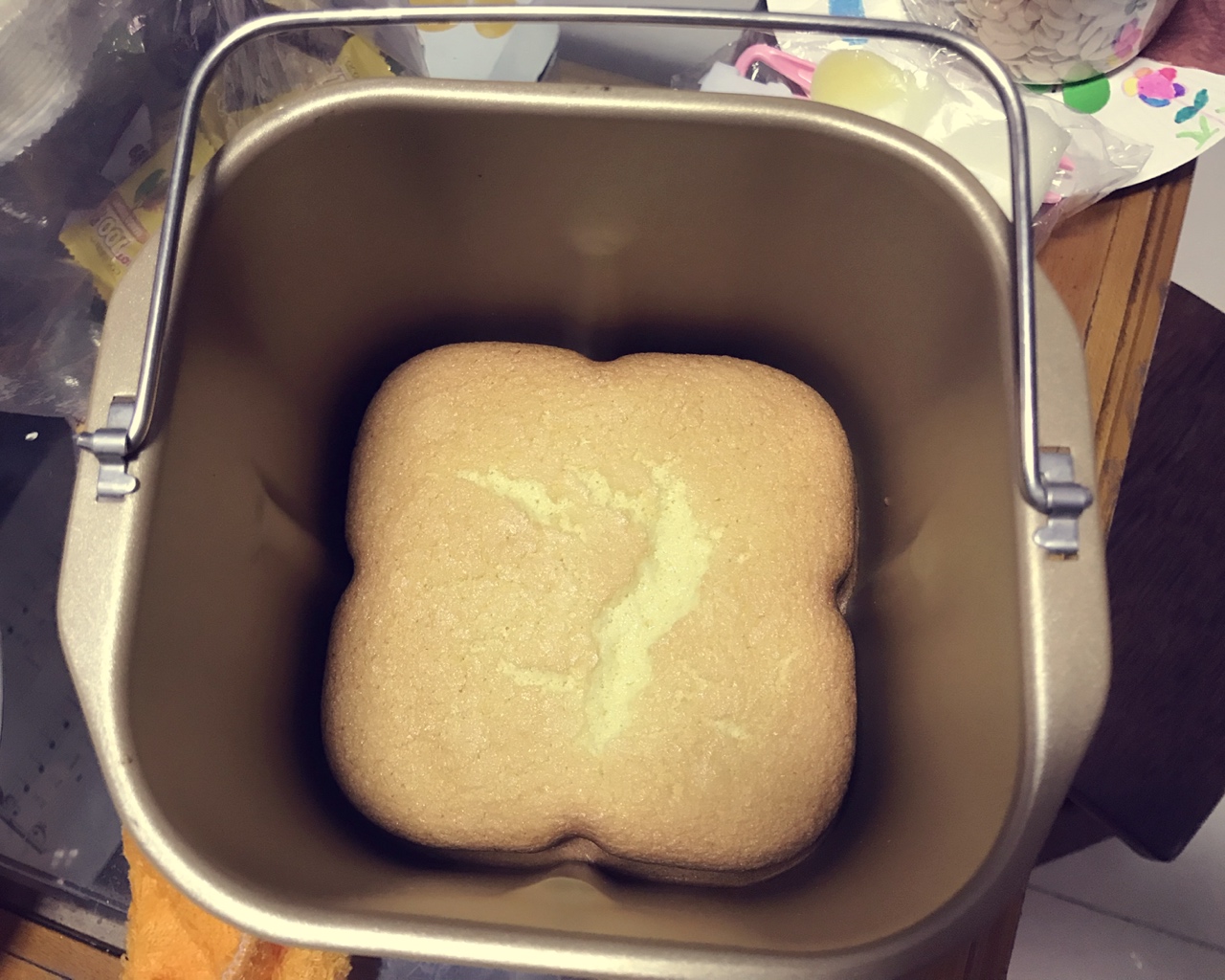 面包机版蛋糕的做法