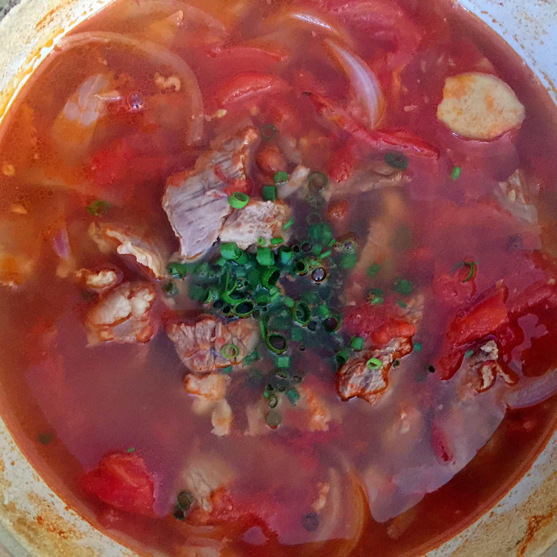番茄牛肉汤
