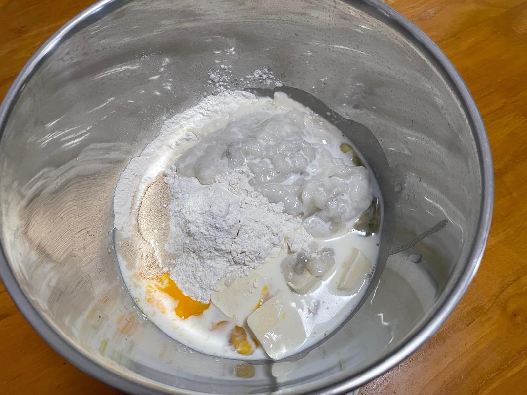 纯奶手撕吐司的做法 步骤1