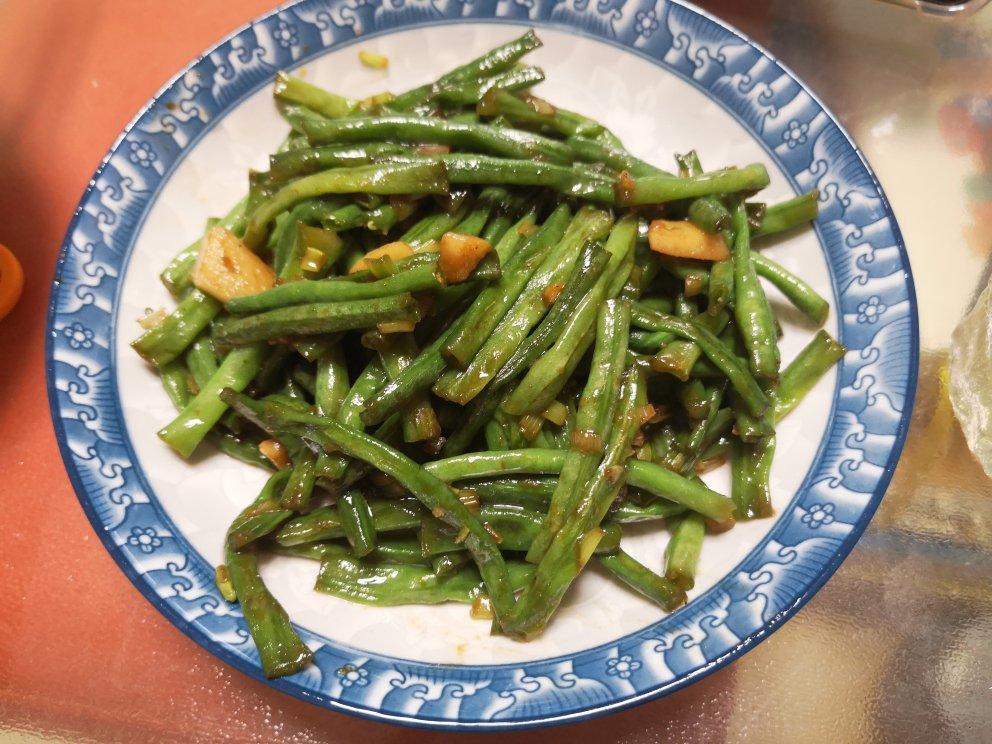 清炒豆角