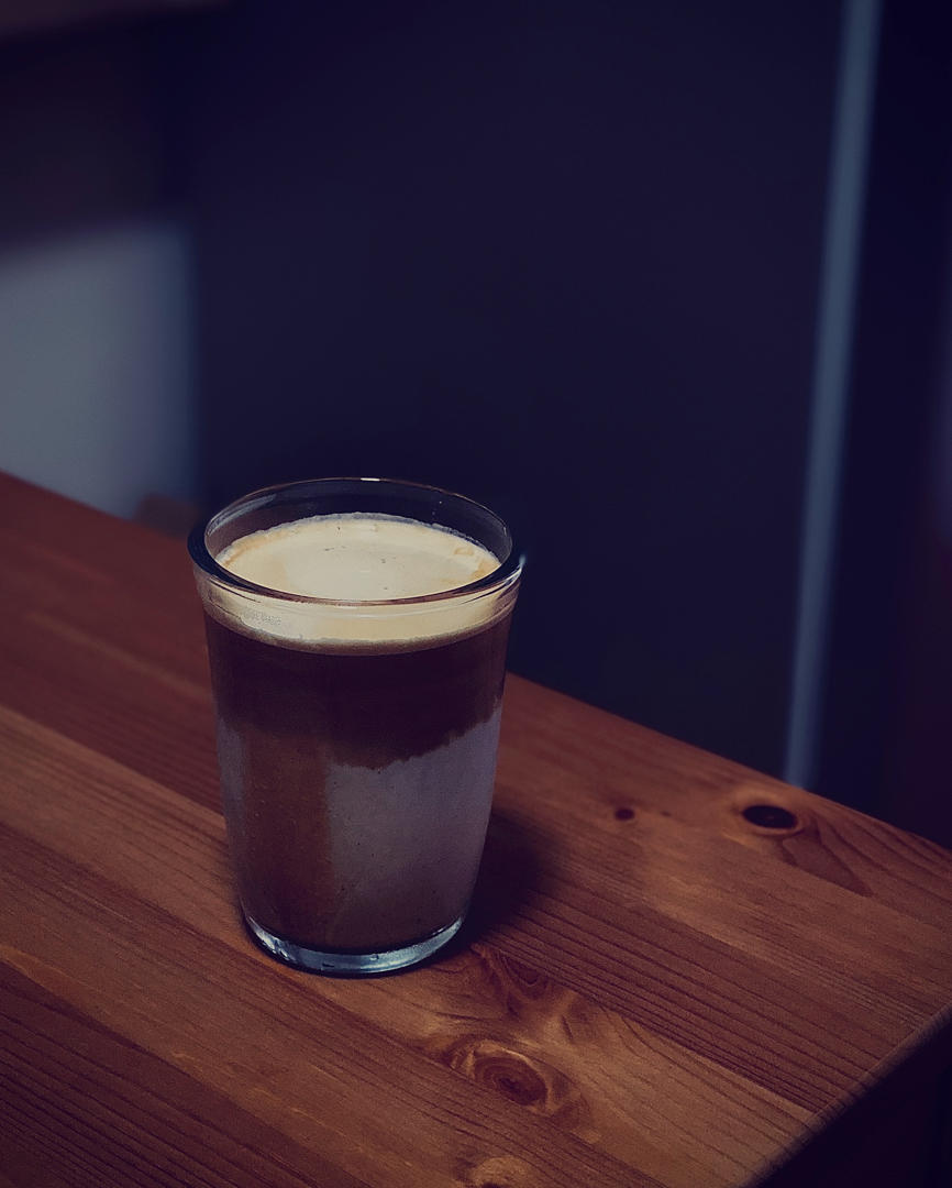 在家也能做出漂亮☕dirty☕脏咖啡👻