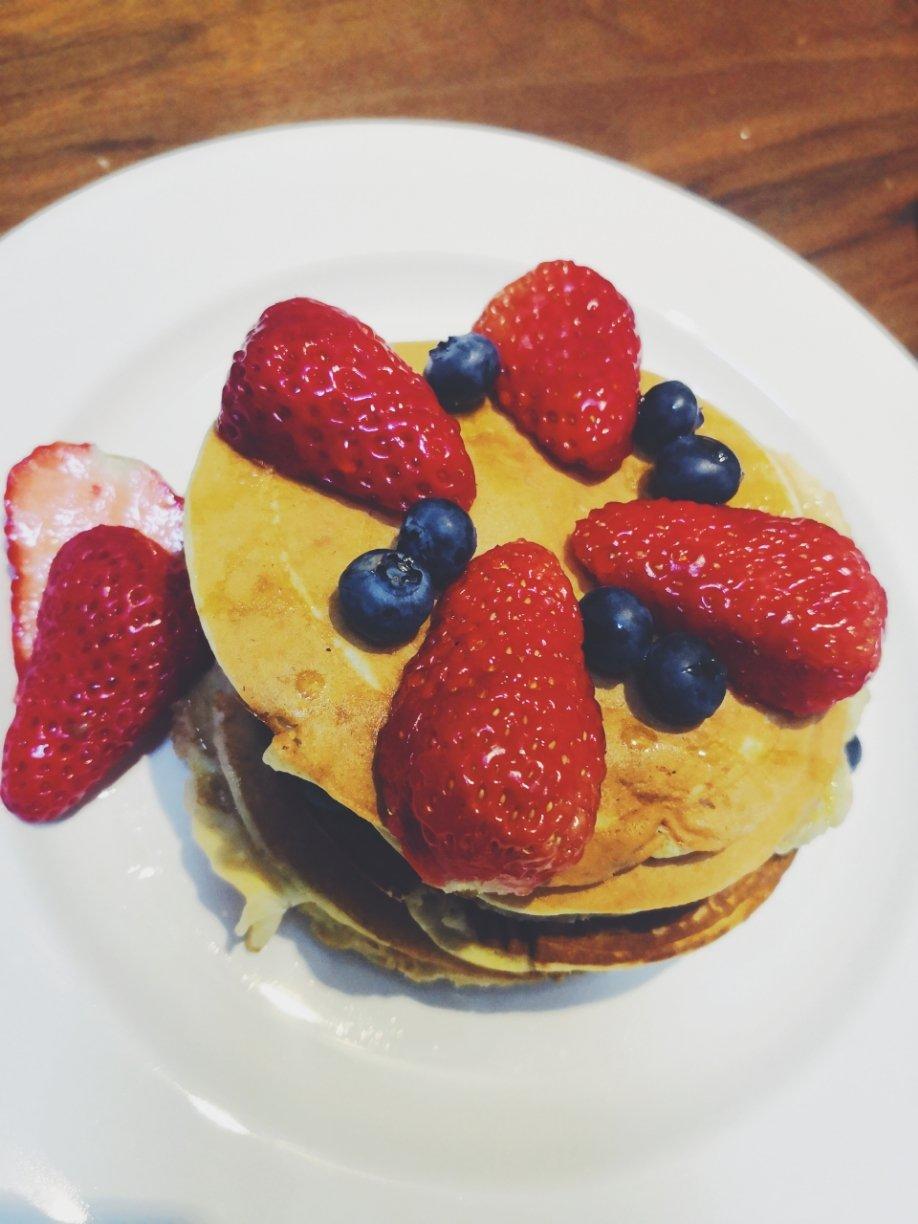 无油无糖香蕉松饼