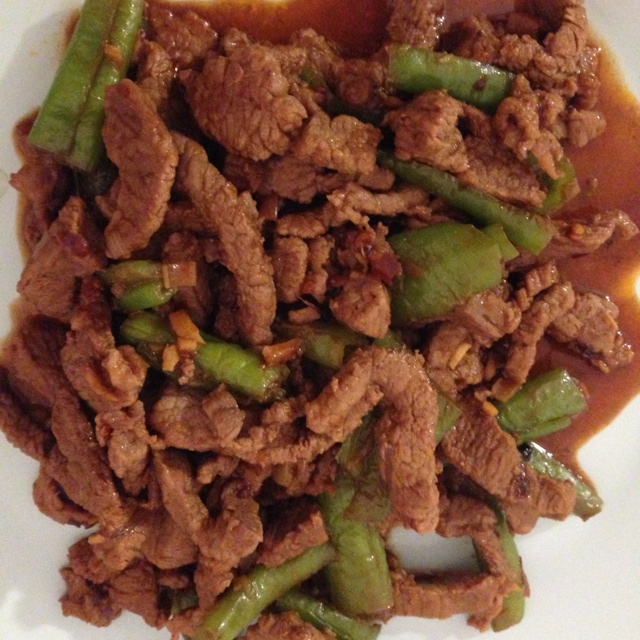青椒牛柳