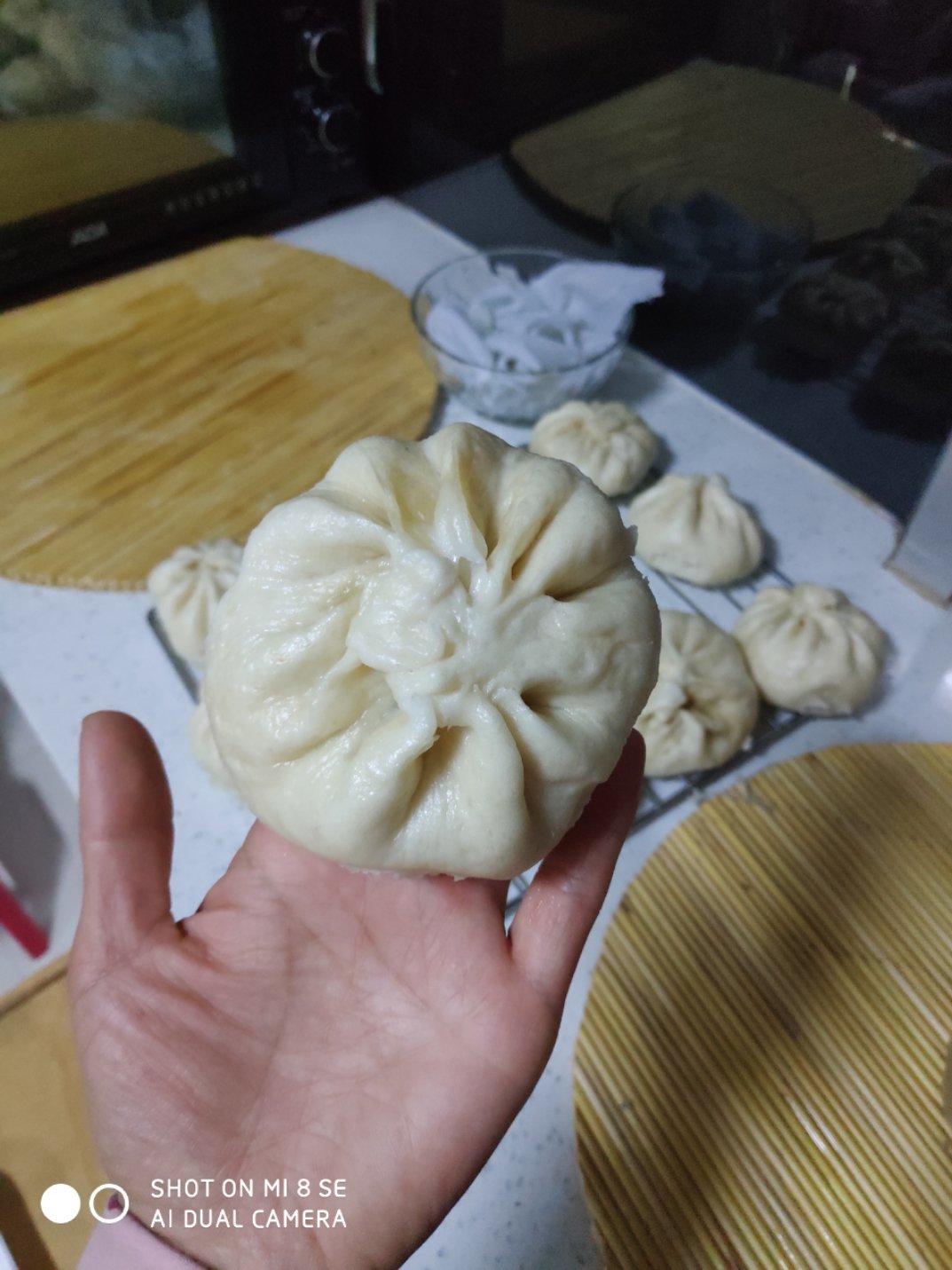 手工包子（肚脐包）