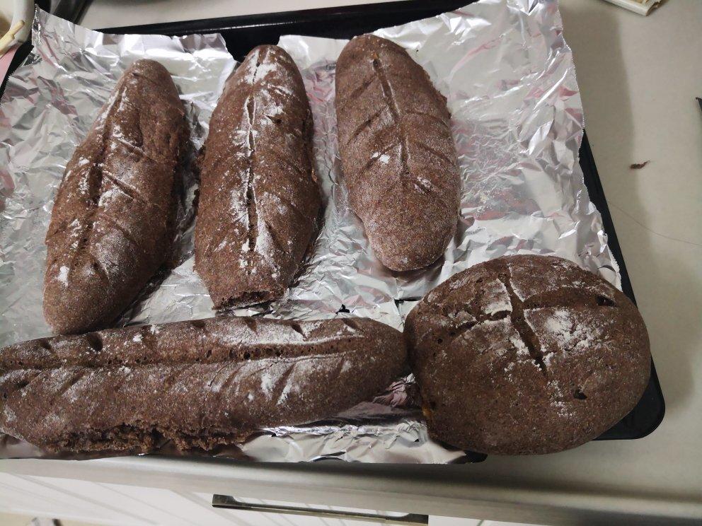 无油无糖全麦果干面包