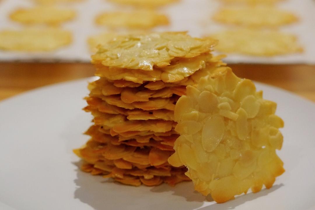 Pierre Herme的杏仁瓦片