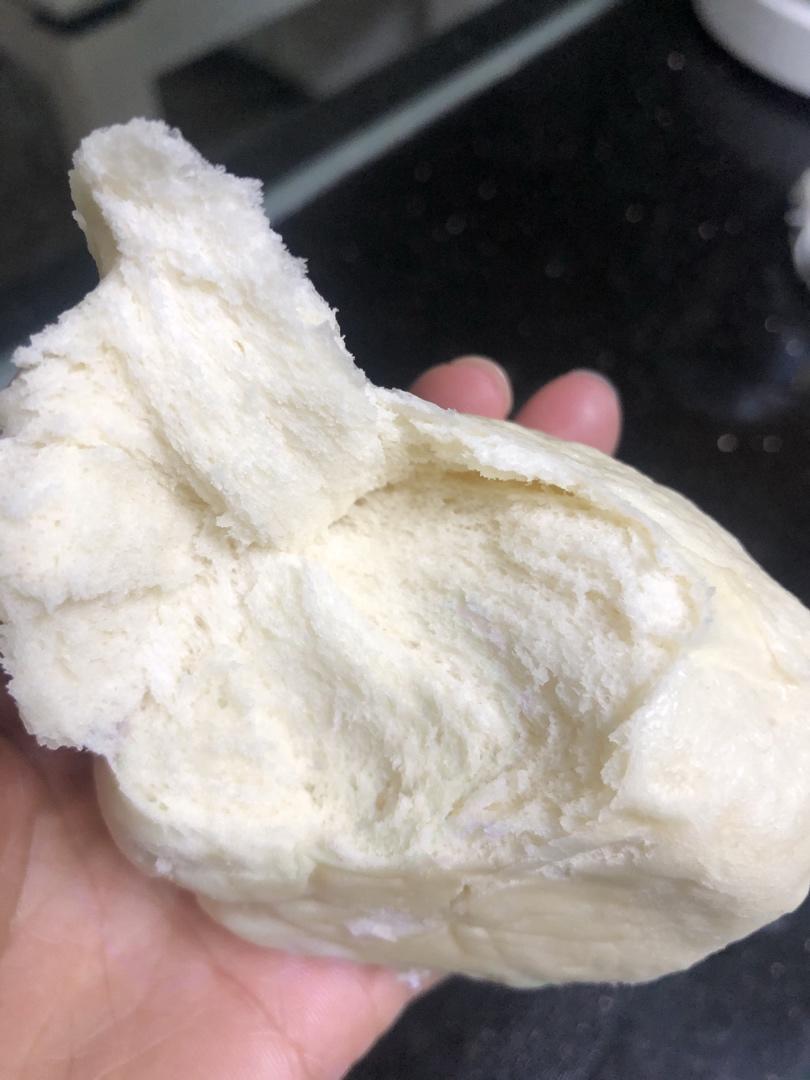 纯手工奶香馒头【无泡打粉，无添加】