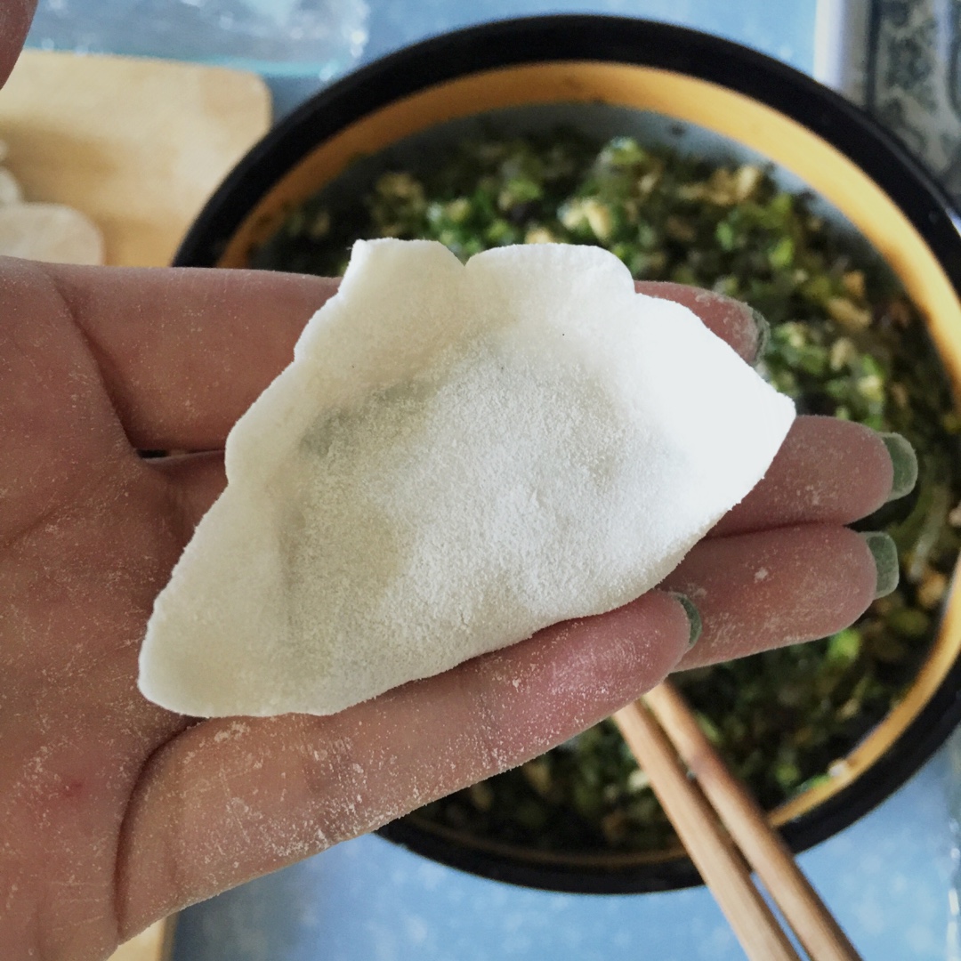 茴香鸡蛋饺子