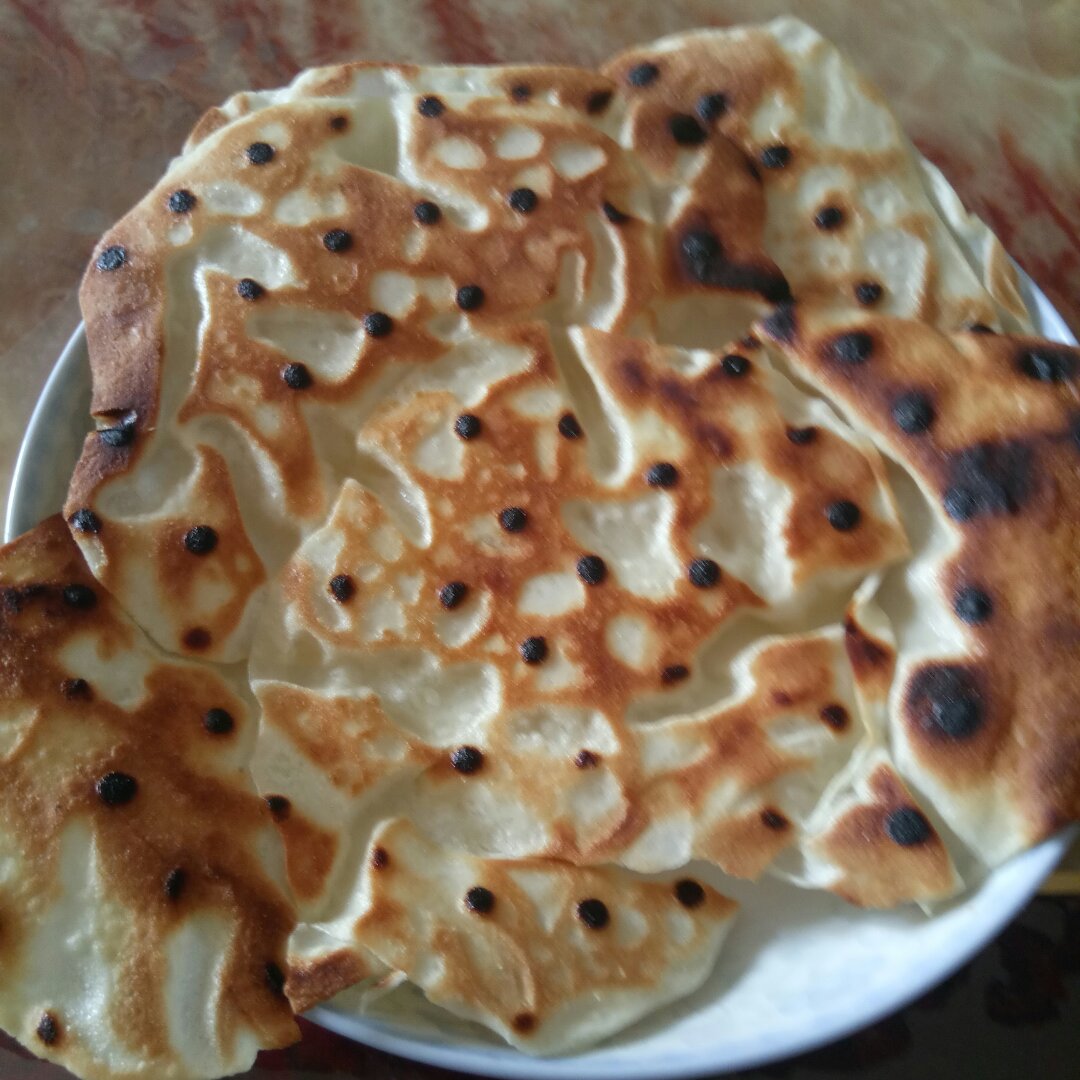 【快餐】饺子皮做饼皮