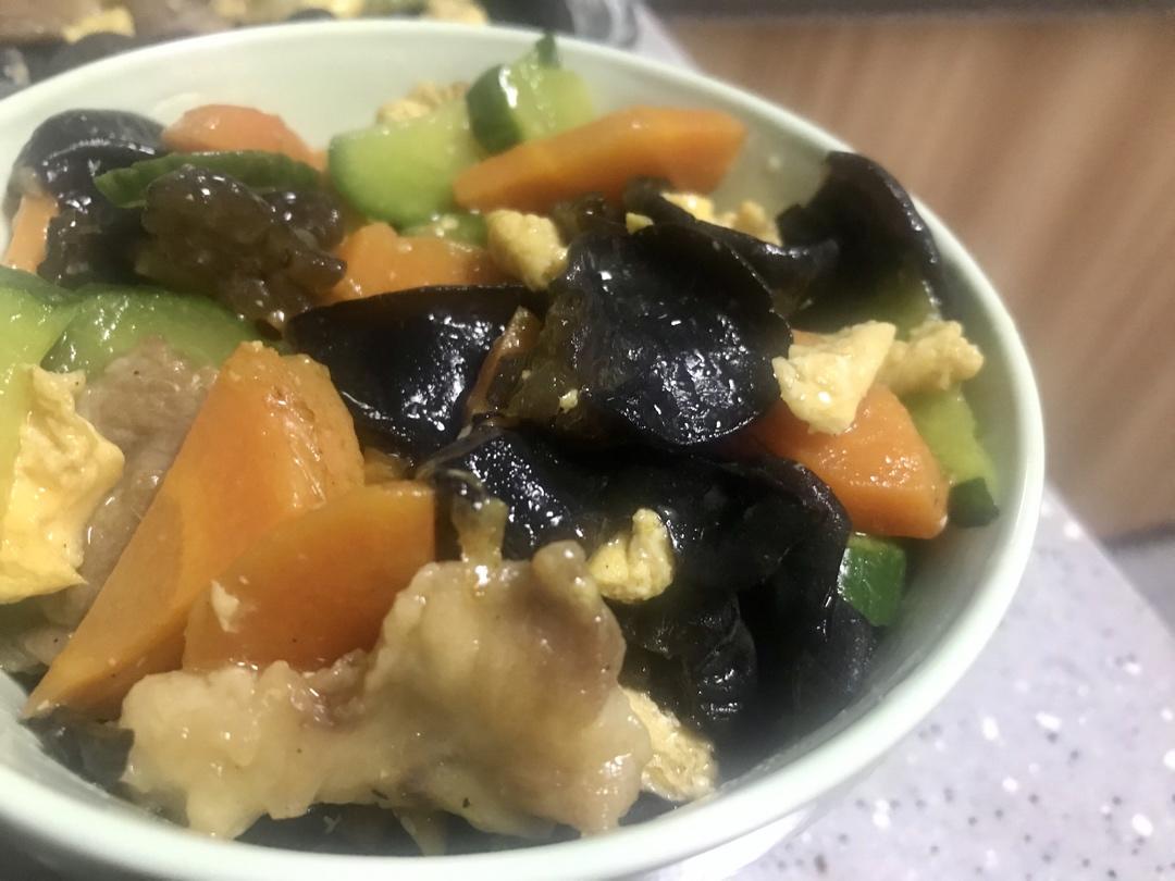 送你星星做的木须肉