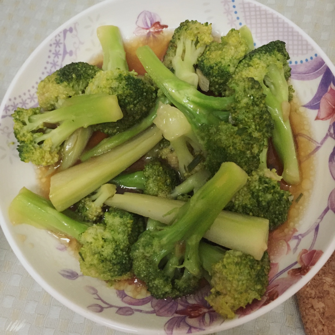 蚝油蒜蓉西兰花
