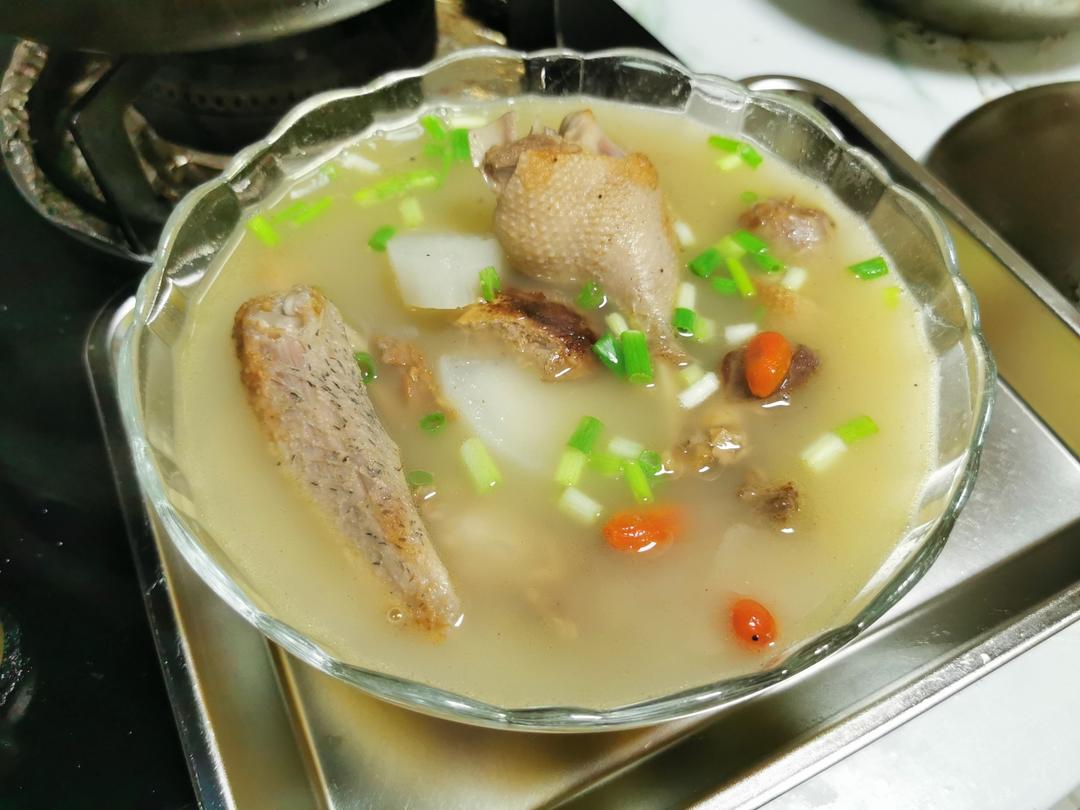 白萝卜鸭汤