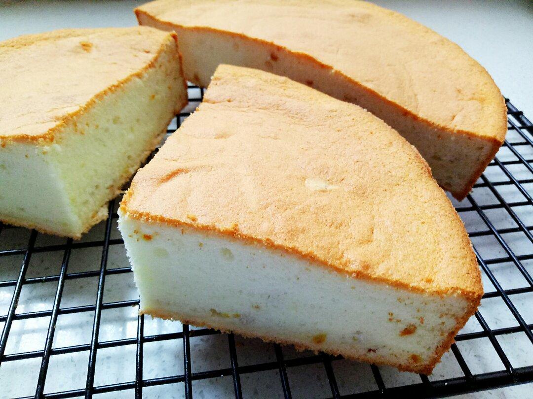 醉清浅做的清新蛋白蛋糕