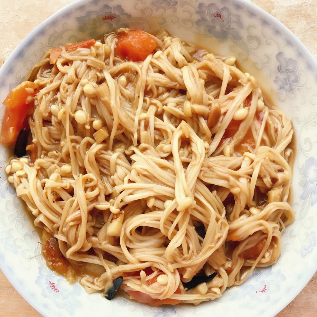 酱炒金针菇