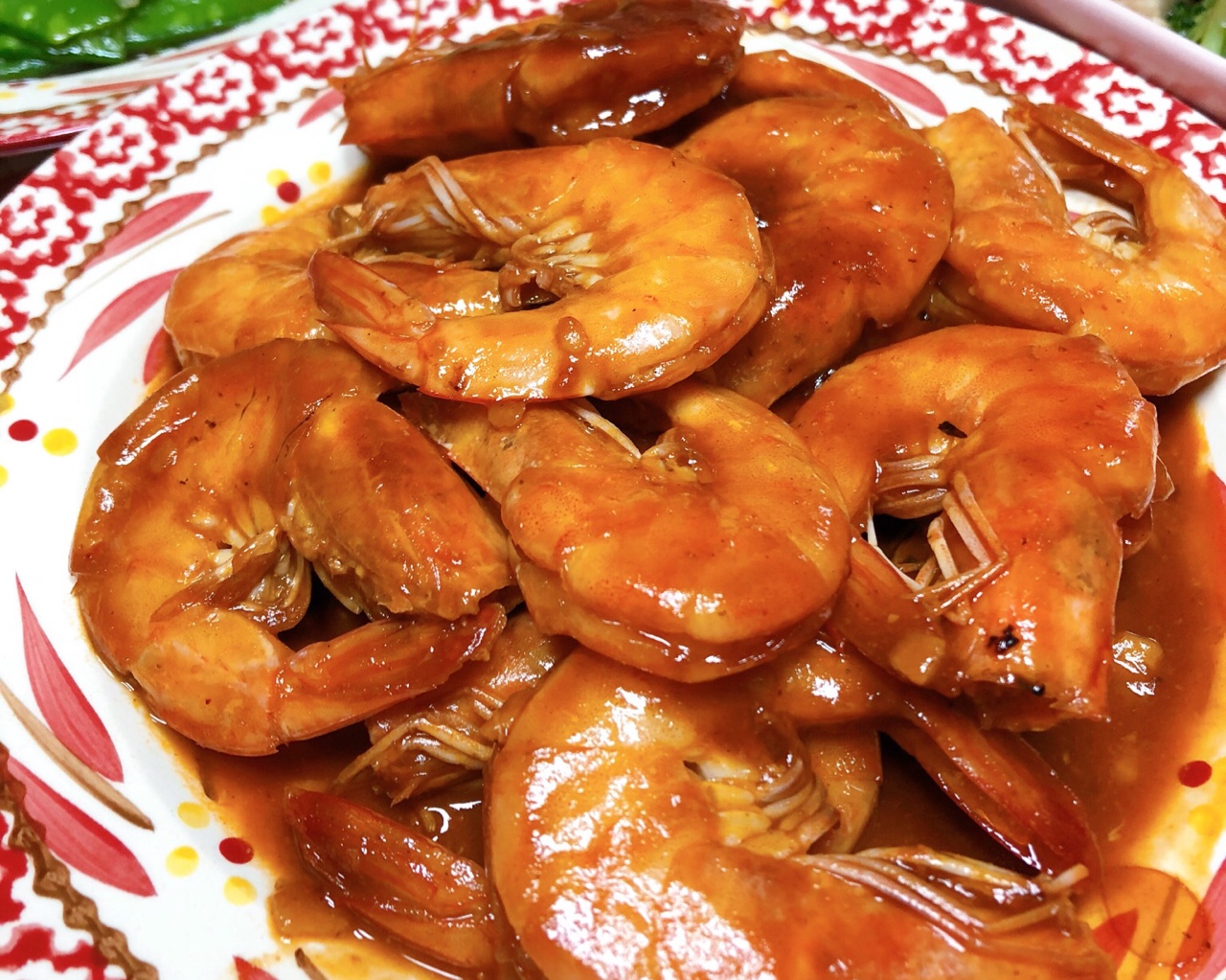 茄汁大虾（油焖大虾）     超级简单 家常快手宴客菜的做法 步骤12