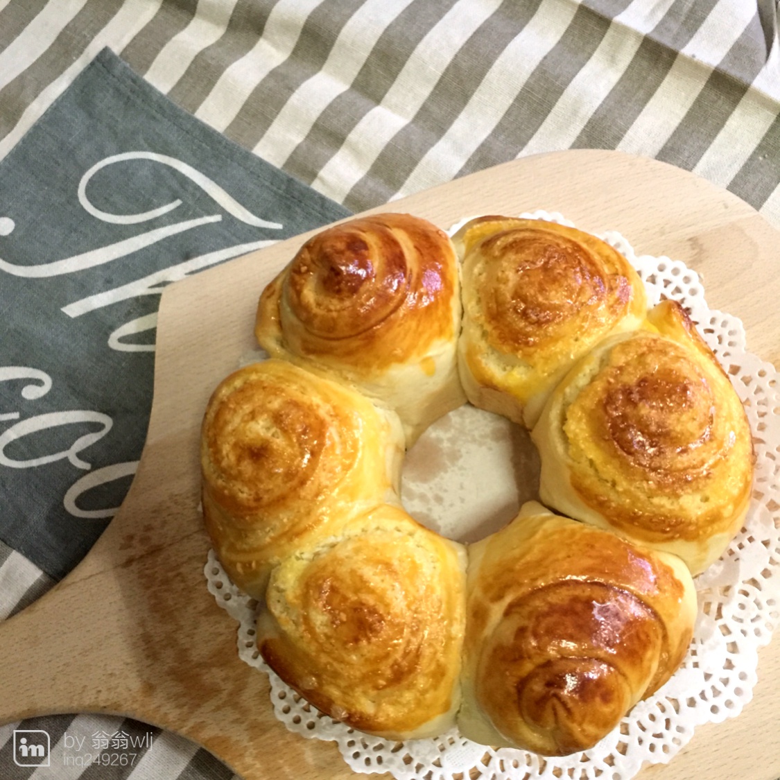 椰蓉奶酥卷卷包