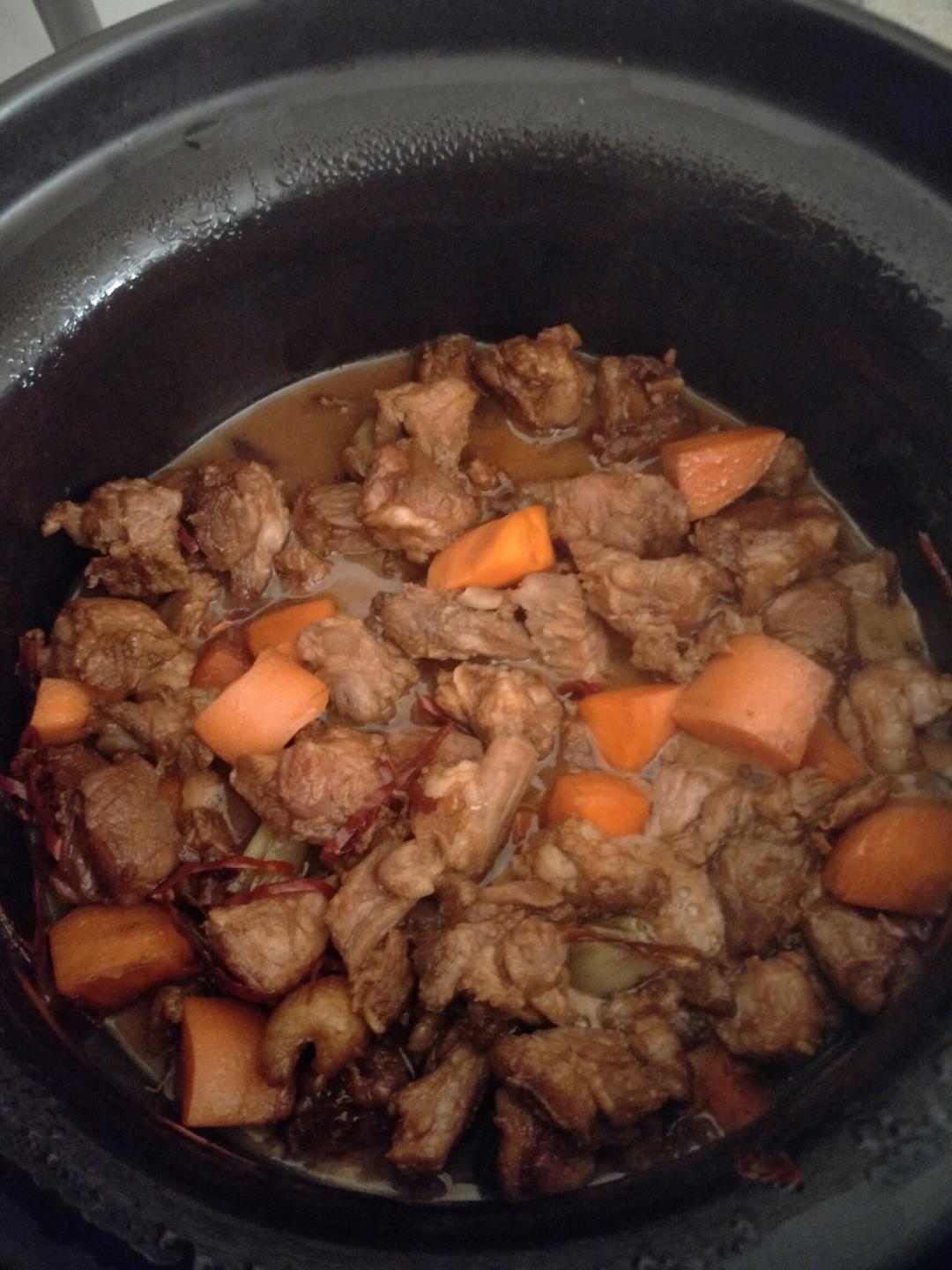 砂锅羊肉胡萝卜的做法