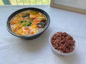 低脂高蛋白｜虾仁豆腐番茄汤的做法 步骤3