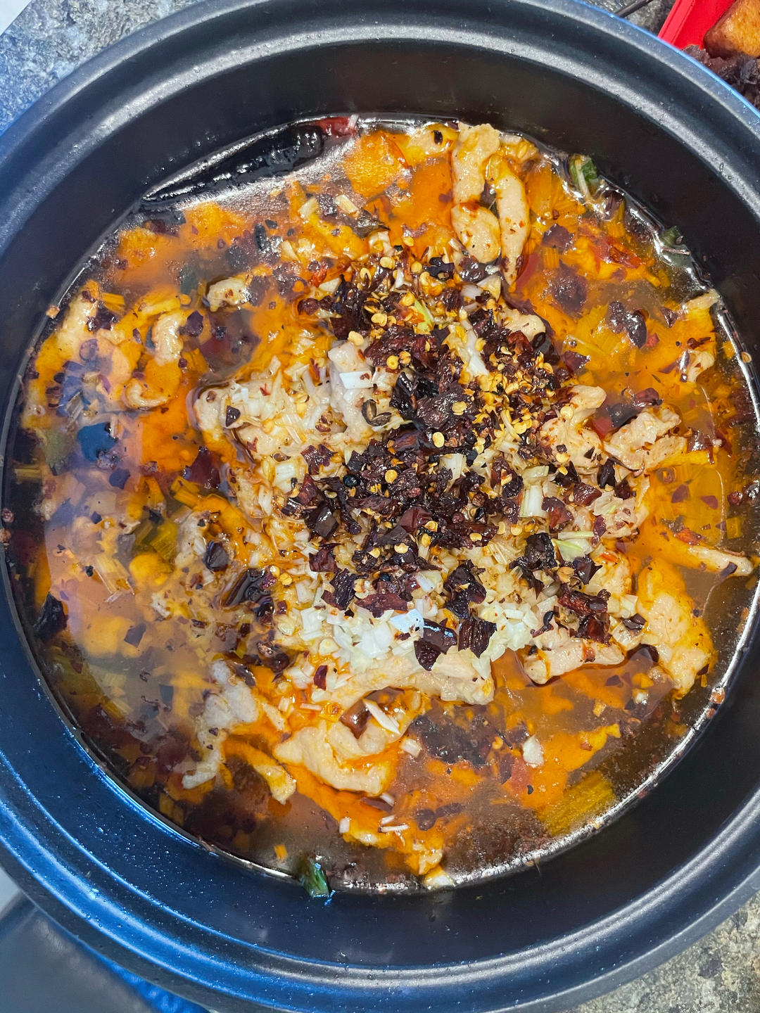厨师长教你：“水煮肉片”的正宗做法，这味道真的很四川