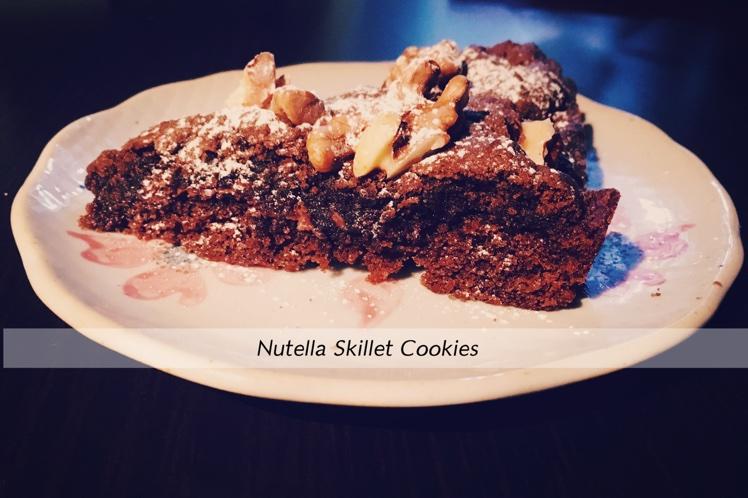 Nutella铁盘流心曲奇 Nutella Skillet Cookie