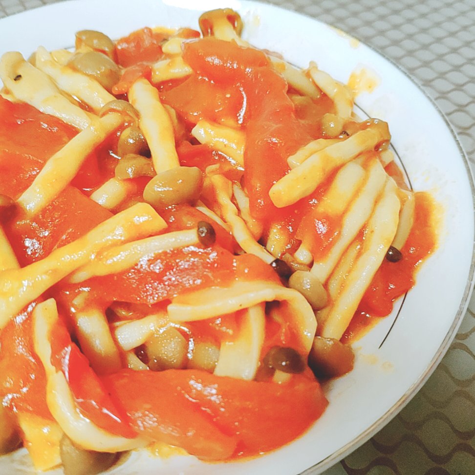 茄汁蟹味菇—海洋的味道