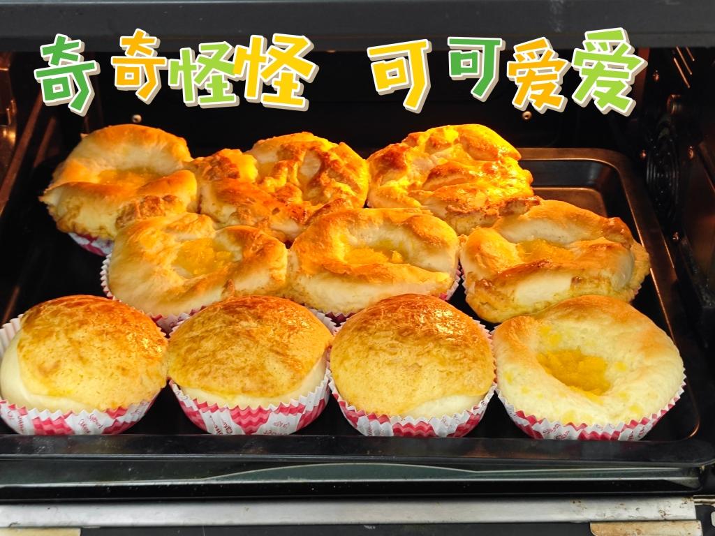 好吃到炸裂的港式菠萝包（附带制作酥皮的小视频）