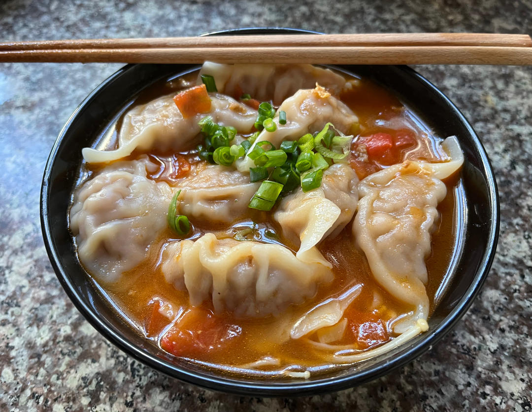 茄汁金针菇豆腐煲