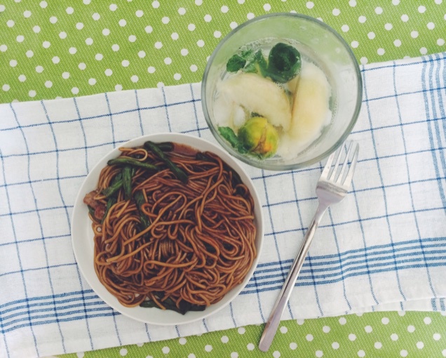 豆角焖面