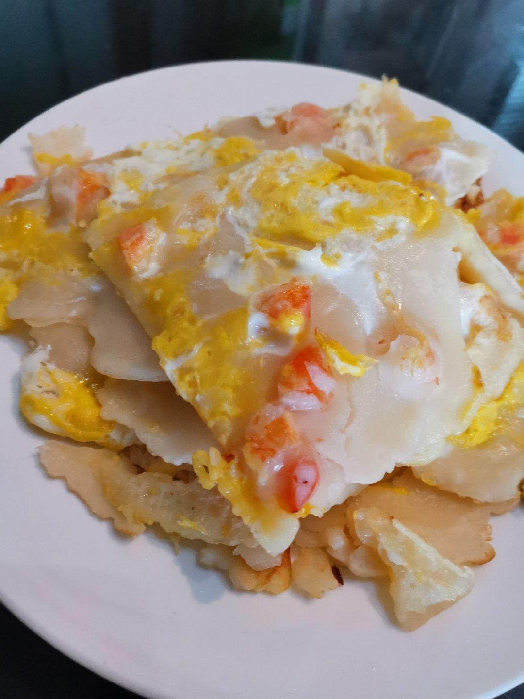 早餐鸡蛋煎饼