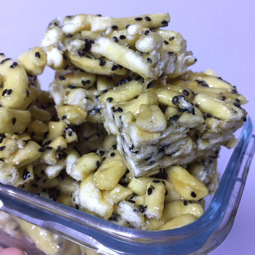 （视频食谱）自制沙琪玛／萨其马