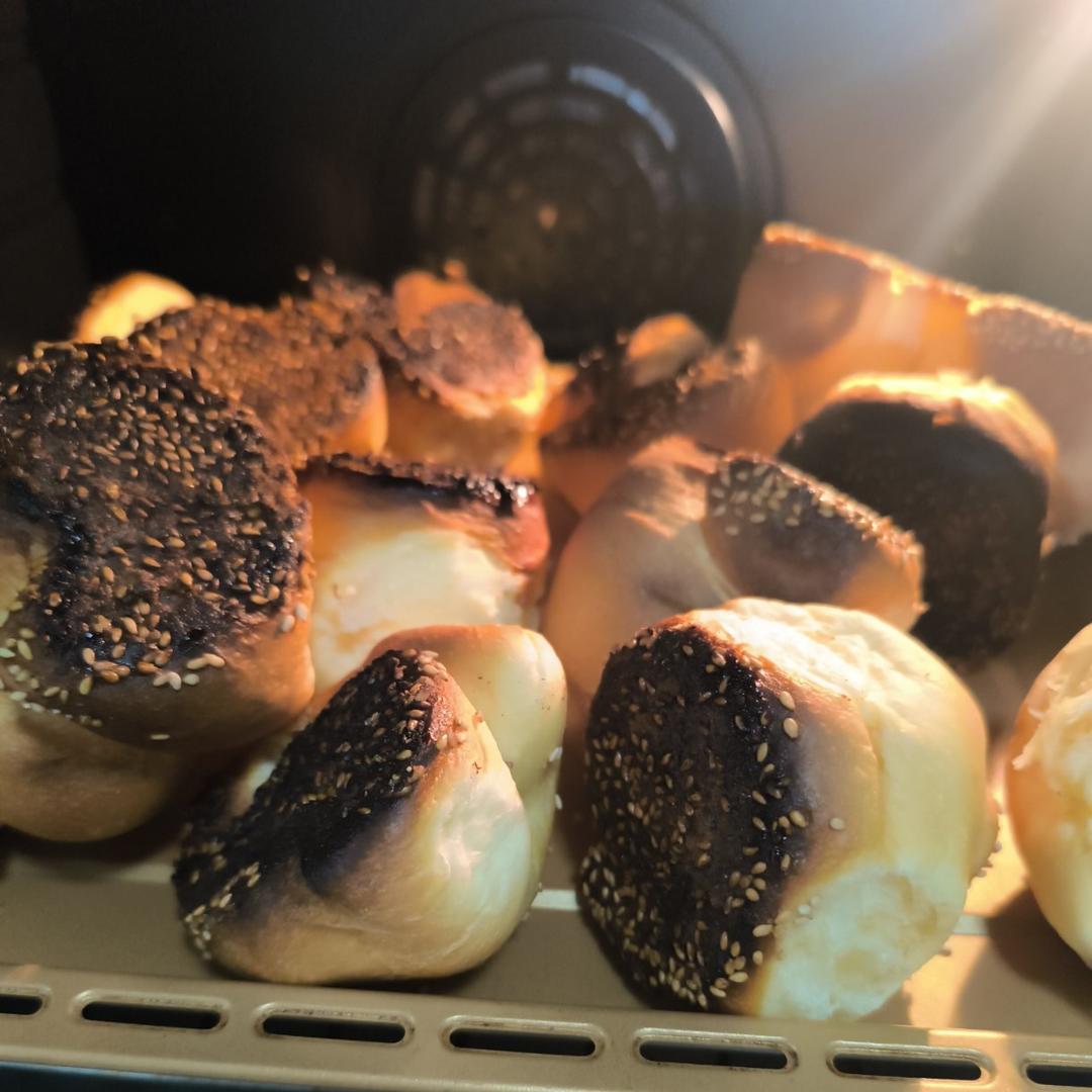 蜂蜜脆底小面包（一次发酵）美味小美版