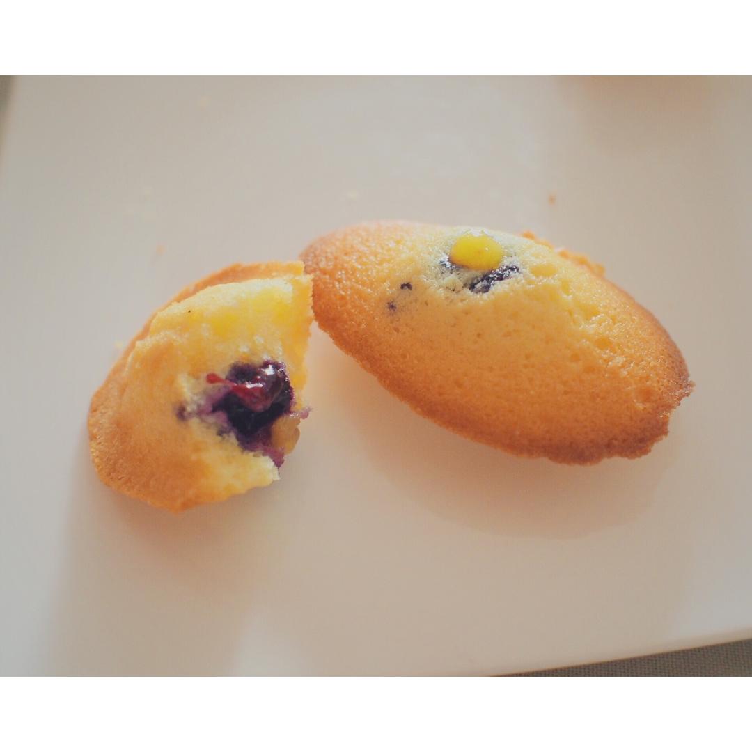 肉肉的大卡车做的rachelkhoo的柠檬凝乳玛德琳蛋糕madeleinesàla