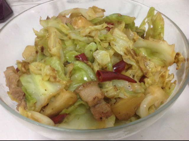 干锅手撕包菜