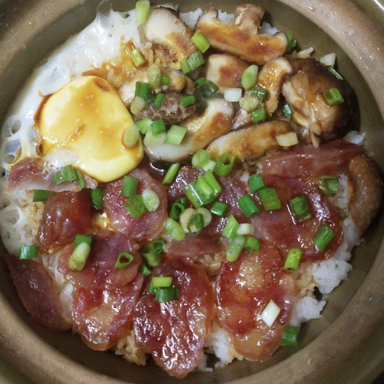 广式煲仔饭～饭焦嘎嘎香