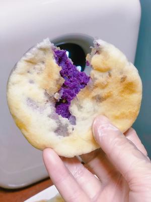 芝麻紫薯饼的做法 步骤8