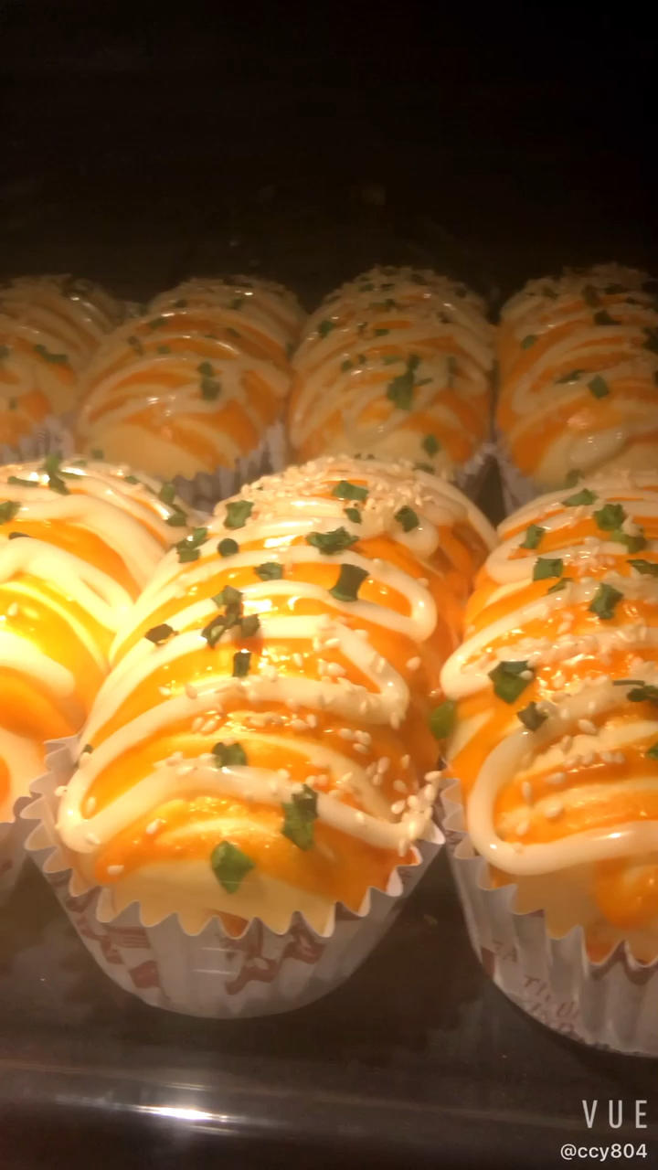 葱香芝士面包（一次性发酵）