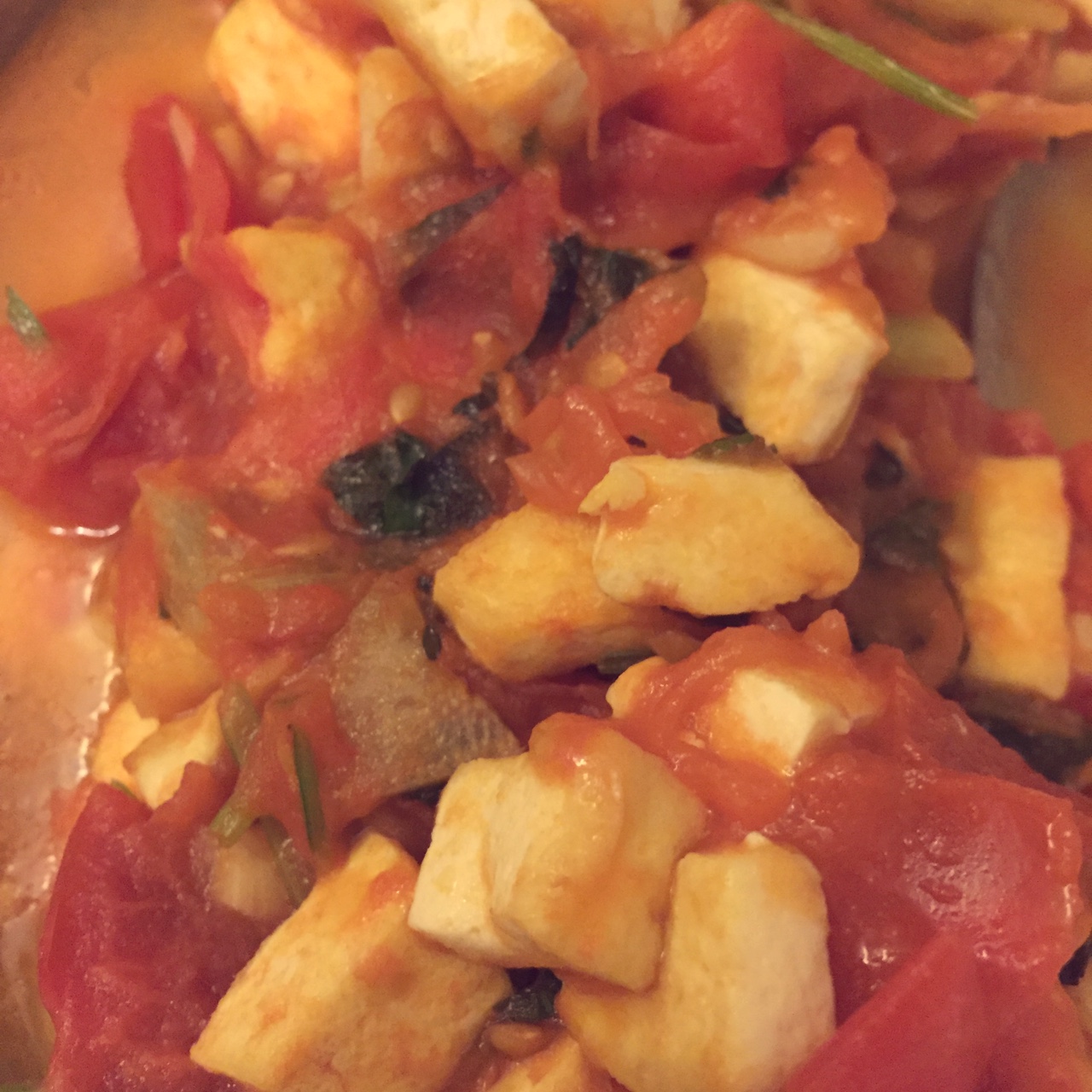 快手菜---酸甜番茄豆腐