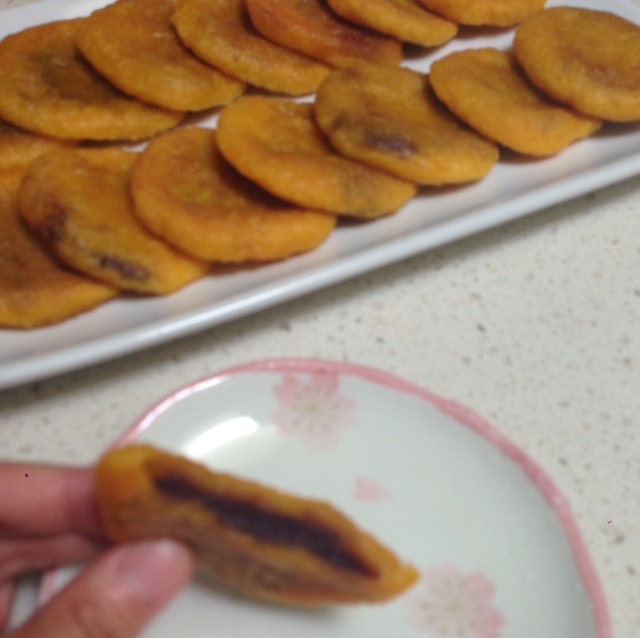 糯米南瓜饼