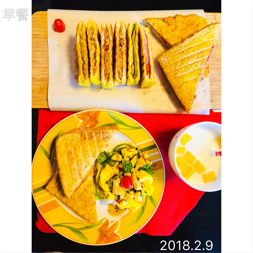 吐司的3+1种有爱吃法