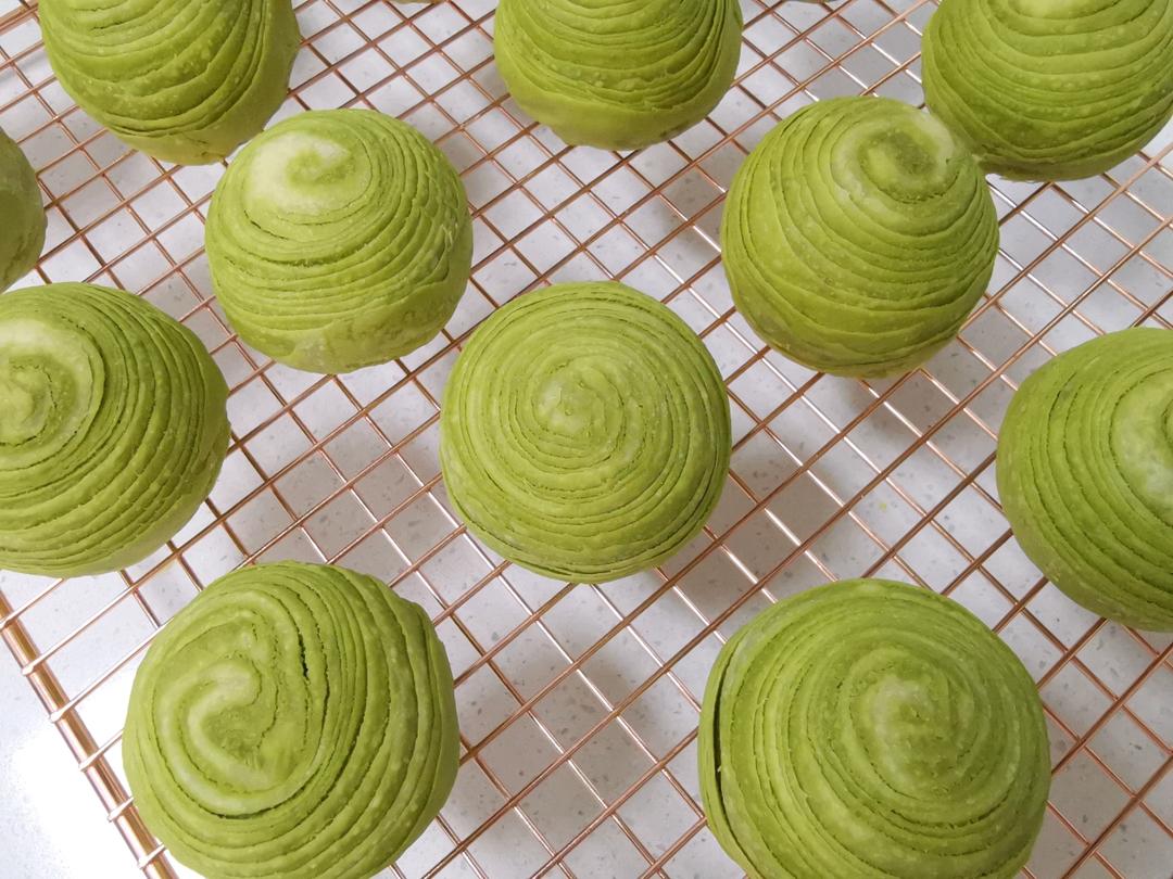 螺旋酥.蛋黄酥.-个人的技巧