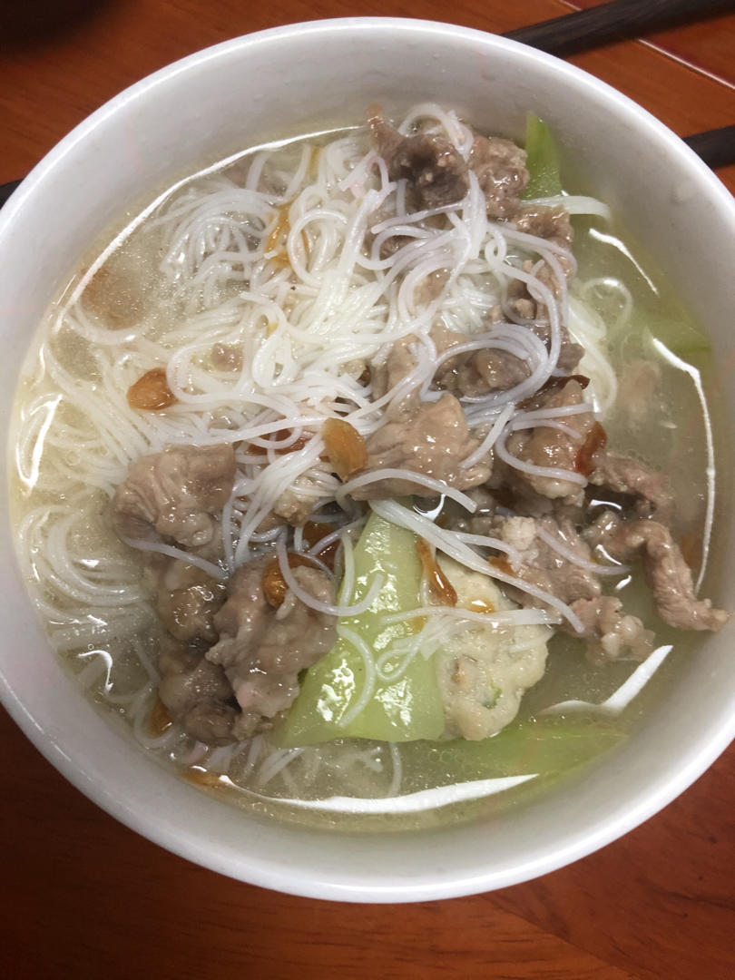 cindyzhang_做的闽南米粉汤