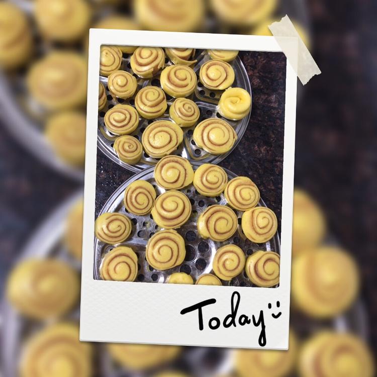 紫薯南瓜奶香小馒头宝宝超爱吃