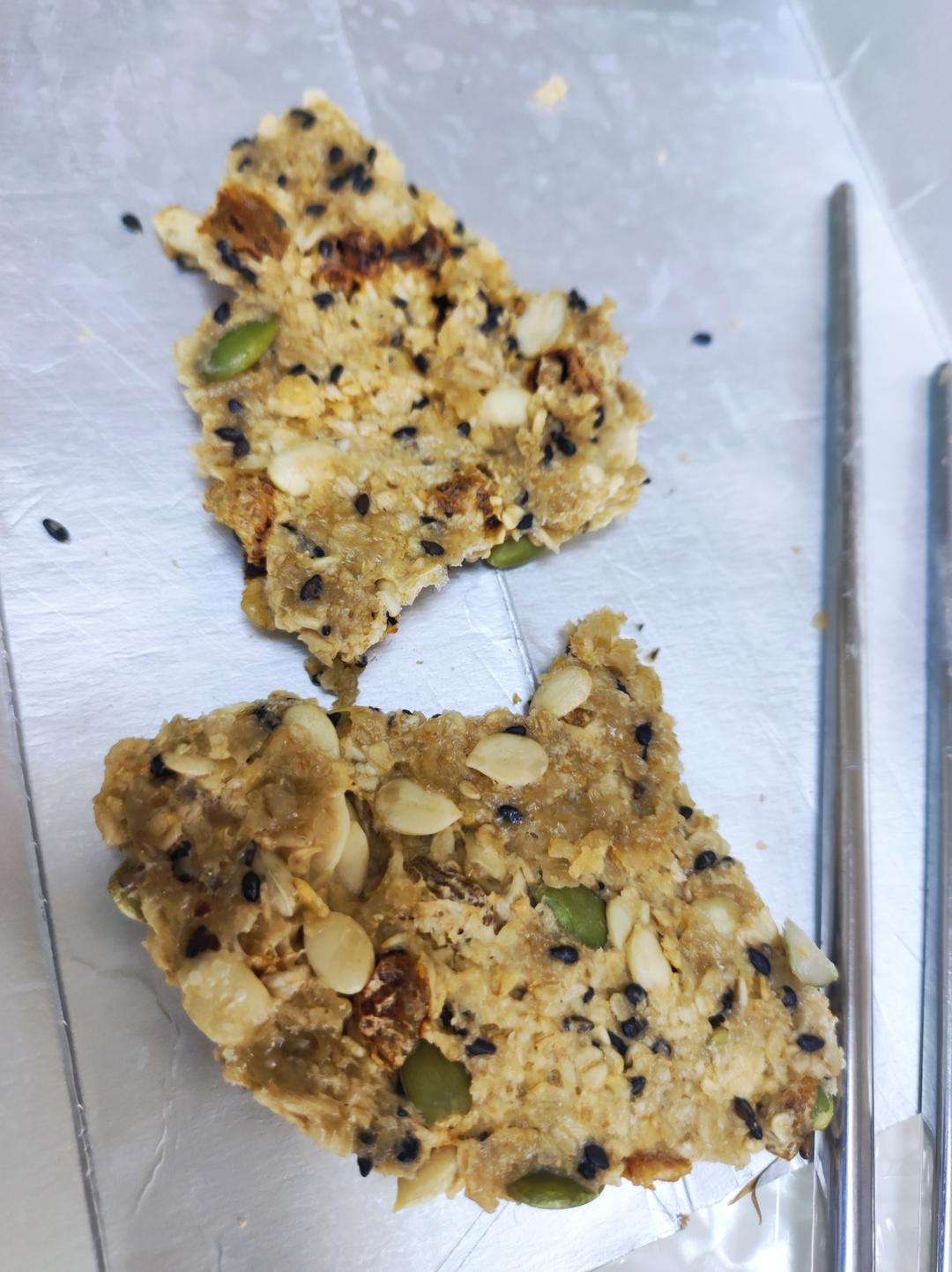 微波炉5分钟★鸡蛋燕麦饼干★口感松脆