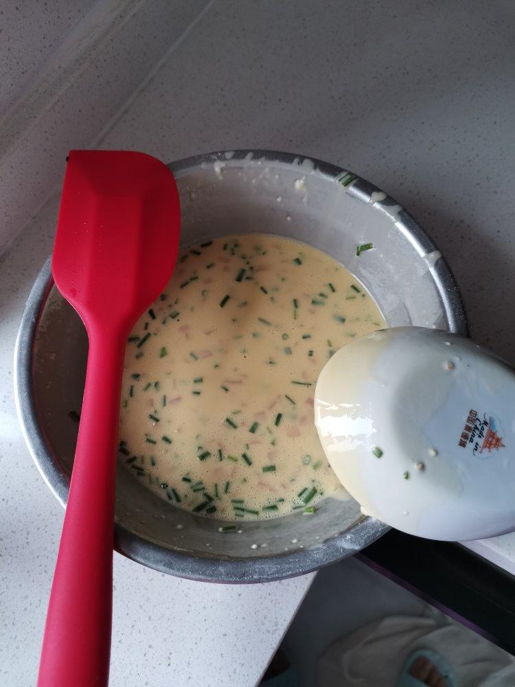快速早餐鸡蛋葱花饼